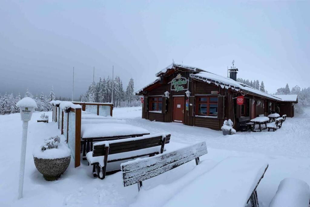 Zeit Fuer Dich Am Bergelchen, Winterberg Apartment Bagian luar foto