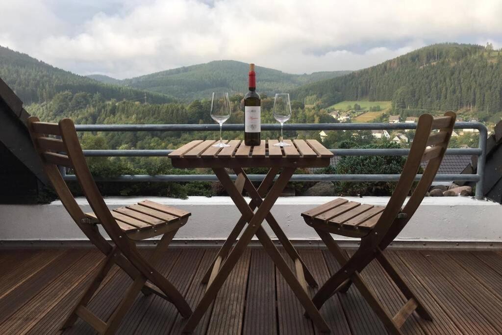 Zeit Fuer Dich Am Bergelchen, Winterberg Apartment Bagian luar foto
